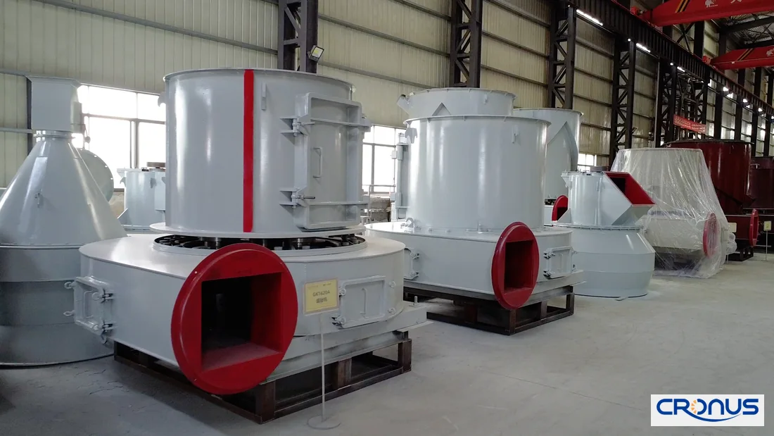 Cronus grinding mill production workshop